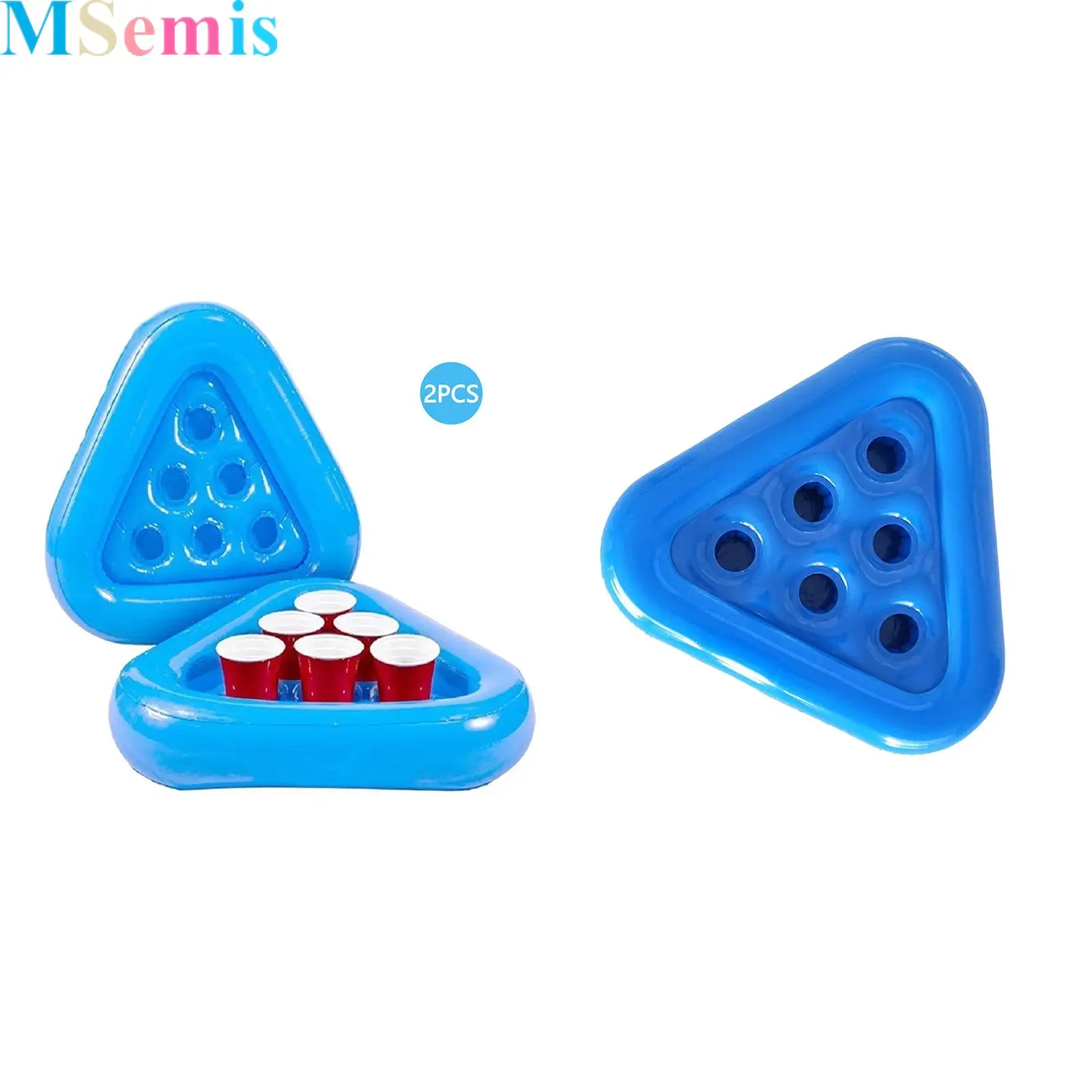 Inflatable Triangular Six-hole Beer Holder Water Cup Mat Various Drinks Holder Safe And Airtight for Pool Party Throwing Game
Inflatable Triangular Six-hole Beer Holder Water Cup Mat Various Drinks Holder Safe And Airtight for Pool Party Throwing Game