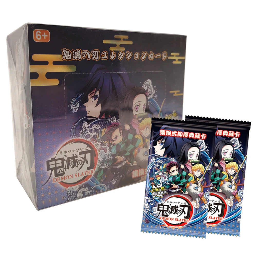 Demon Slayer Anime Rare Collection Cards Fans' Favorite Youth Fantasy Hot Blooded Manga Limited Character Card Toys for Family
Demon Slayer Anime Rare Collection Cards Fans' Favorite Youth Fantasy Hot Blooded Manga Limited Character Card Toys for Family