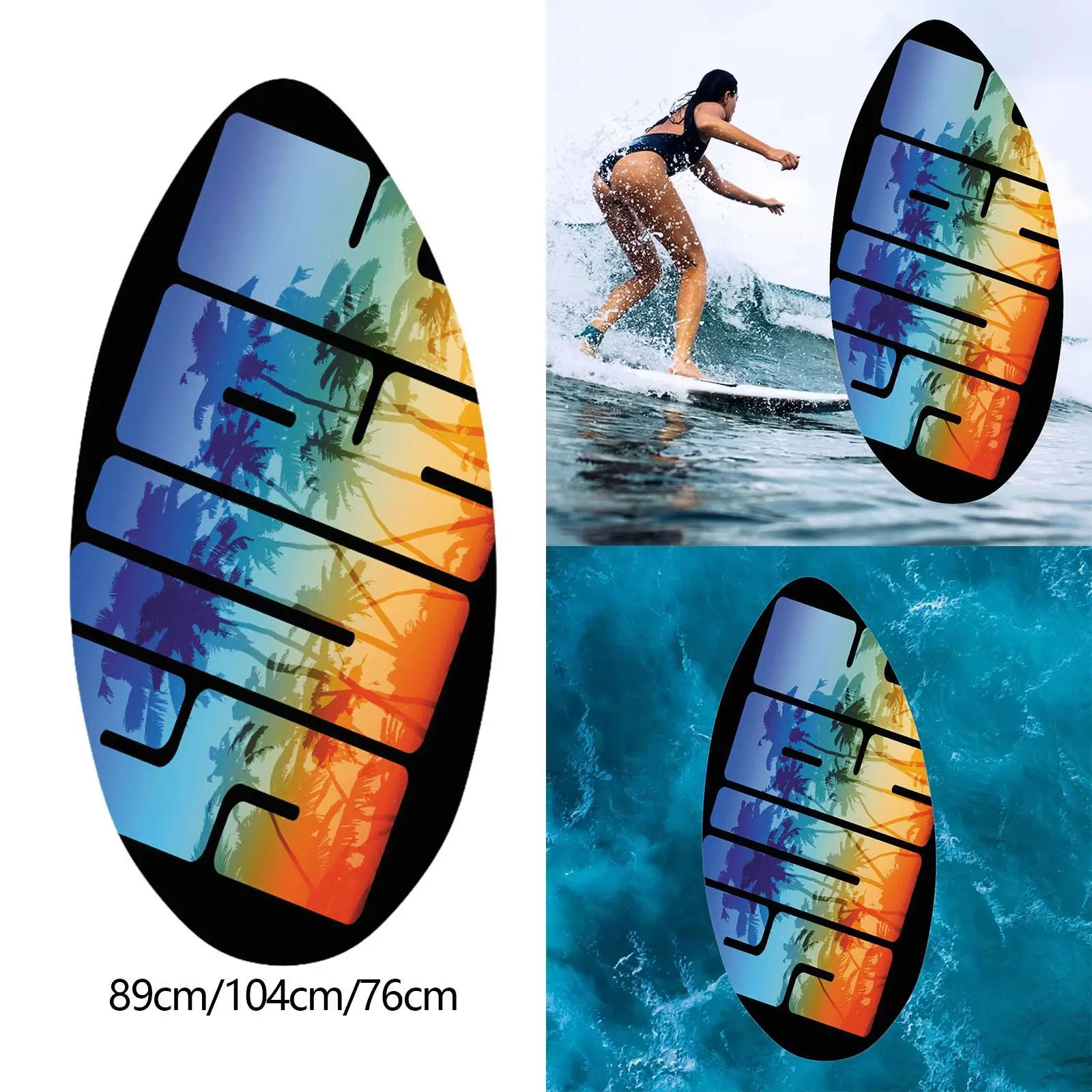 Skimboard Durability Sliding for Beach Surfing Skim Board Water Surfboard for Adults All Skimming Kids Beginners Teenagers
Skimboard Durability Sliding for Beach Surfing Skim Board Water Surfboard for Adults All Skimming Kids Beginners Teenagers