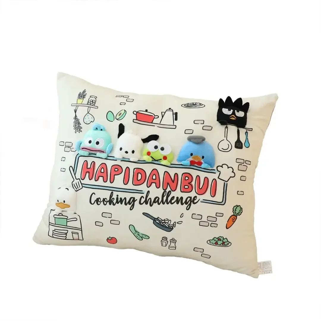 Sanrio милая плюшевая игрушка Hangyodon Pochacco, мультяшная мягкая аниме-подушка, подушка для спины, диван-кровать, рождественские подарки для девочек
Sanrio милая плюшевая игрушка Hangyodon Pochacco, мультяшная мягкая аниме-подушка, подушка для спины, диван-кровать, рождественские подарки для девочек