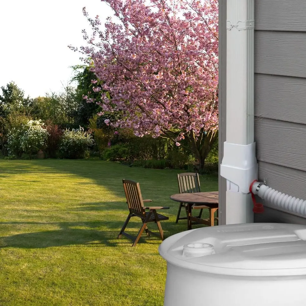 Easy Install Rainwater Collection System Two Water Outlets Adjustable Filtration Valve Rain Barrel Diverter Kit 5FT Hose
Easy Install Rainwater Collection System Two Water Outlets Adjustable Filtration Valve Rain Barrel Diverter Kit 5FT Hose