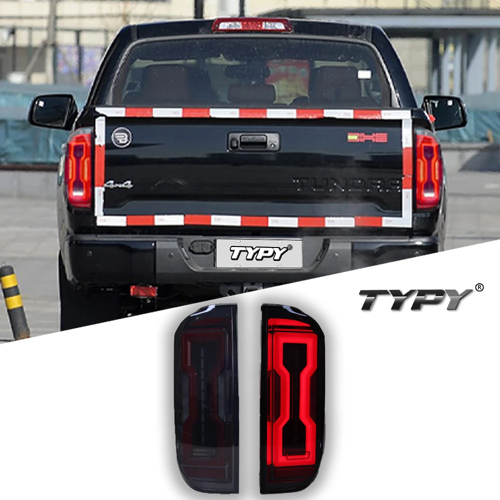 TYPY автомобиль для Toyota Tundra задний фонарь 2014-2021, обновление, модифицированный для нового DRL, динамический указатель поворота, светодиодный задний фонарь, автоаксессуары
TYPY автомобиль для Toyota Tundra задний фонарь 2014-2021, обновление, модифицированный для нового DRL, динамический указатель поворота, светодиодный задний фонарь, автоаксессуары