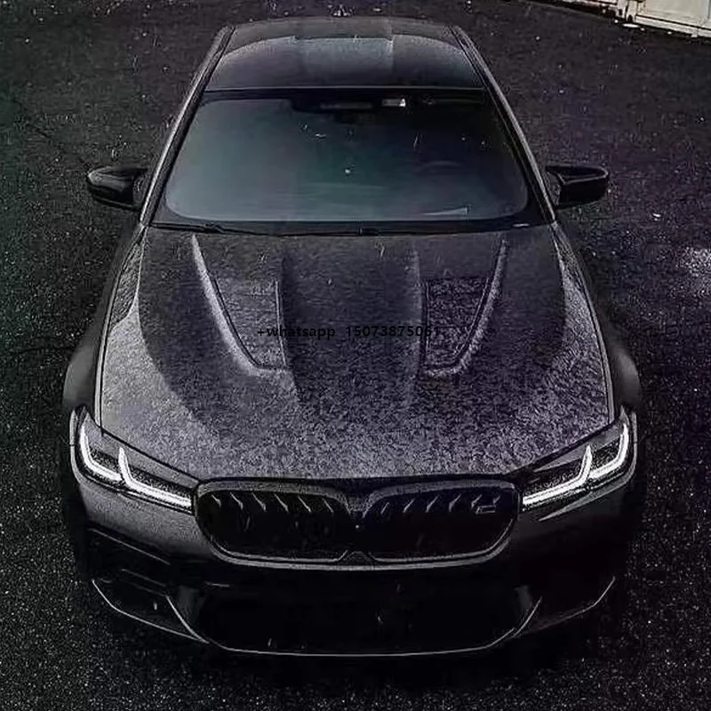 High Quality New Carbon Fiber Engine Bonnet for 5 Series F90 M5 G30 G38 with Exhaust Cut-Outs MBJ Style Screw-On
High Quality New Carbon Fiber Engine Bonnet for 5 Series F90 M5 G30 G38 with Exhaust Cut-Outs MBJ Style Screw-On