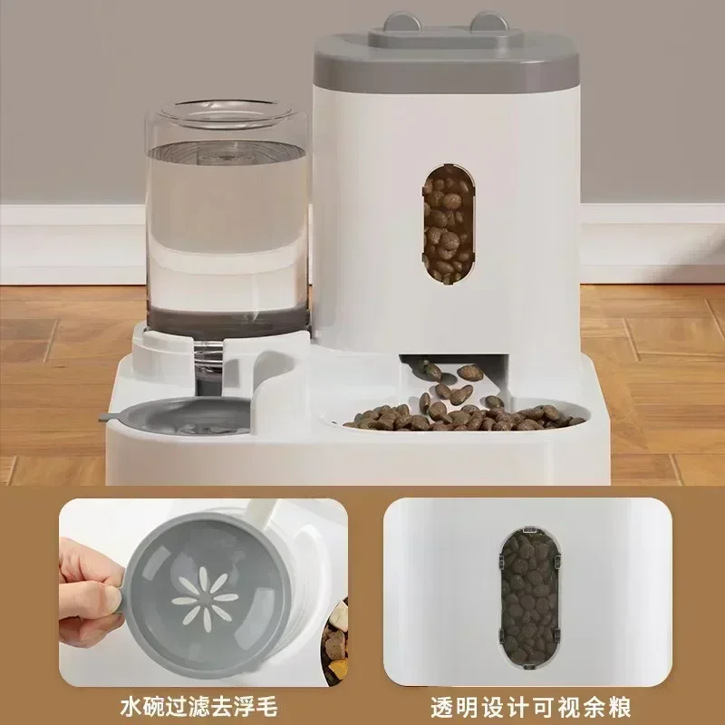 Automatic Pet Food Dispenser and Water Bowl, Large Capacity Feeder for Cats and Dogs, Multifunctional Pet Supplies
Automatic Pet Food Dispenser and Water Bowl, Large Capacity Feeder for Cats and Dogs, Multifunctional Pet Supplies