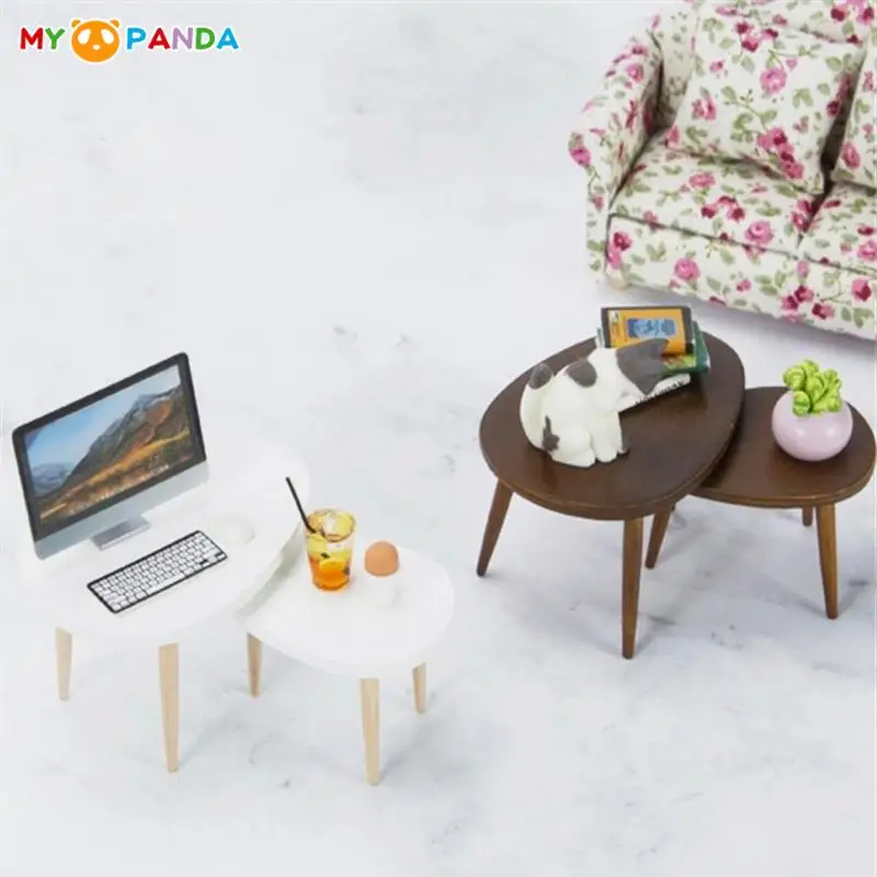 1Set 1:12 Dollhouse Miniature Wooden Triangle Coffee Table Computer Desk Tea Table Furniture Model Home Living Room Decor Toy
1Set 1:12 Dollhouse Miniature Wooden Triangle Coffee Table Computer Desk Tea Table Furniture Model Home Living Room Decor Toy