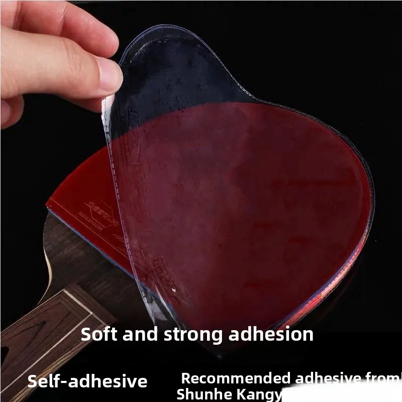 Professional Table Tennis Bat Protective Film Sticky Rubber Anti-Slip Table Tennis Ball Cover Film for Sports Fitness Fans
Professional Table Tennis Bat Protective Film Sticky Rubber Anti-Slip Table Tennis Ball Cover Film for Sports Fitness Fans