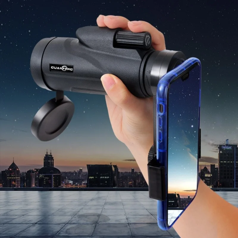 Outdoor Mountaineering 12X50 Monocular Telescope With High Definition Night Vision HD Mobile Phone Camera Mini Camping Telescope
Outdoor Mountaineering 12X50 Monocular Telescope With High Definition Night Vision HD Mobile Phone Camera Mini Camping Telescope