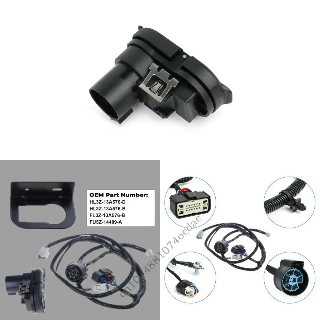 Жгут проводов разъема буксирного разъема заднего бампера прицепа для 2015-2020 HL3Z-13A576-D
Жгут проводов разъема буксирного разъема заднего бампера прицепа для 2015-2020 HL3Z-13A576-D