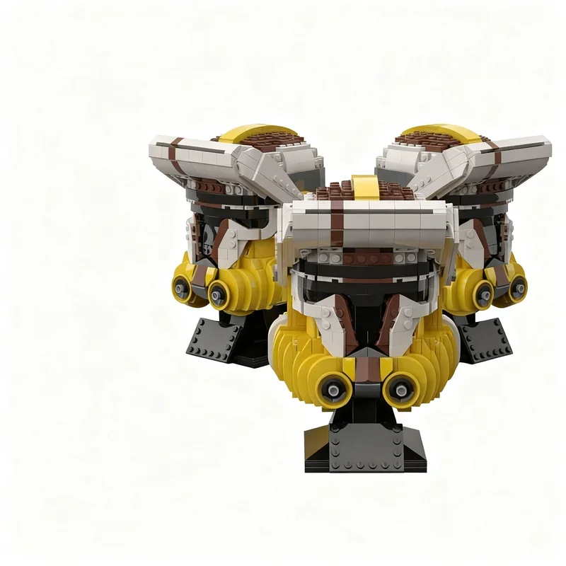 1044PCS MOC Star Movie Helmet Clone Commander Bly Model Space Fighter DIY Creative Ideas Display Assembly Building Blocks Gift
1044PCS MOC Star Movie Helmet Clone Commander Bly Model Space Fighter DIY Creative Ideas Display Assembly Building Blocks Gift
