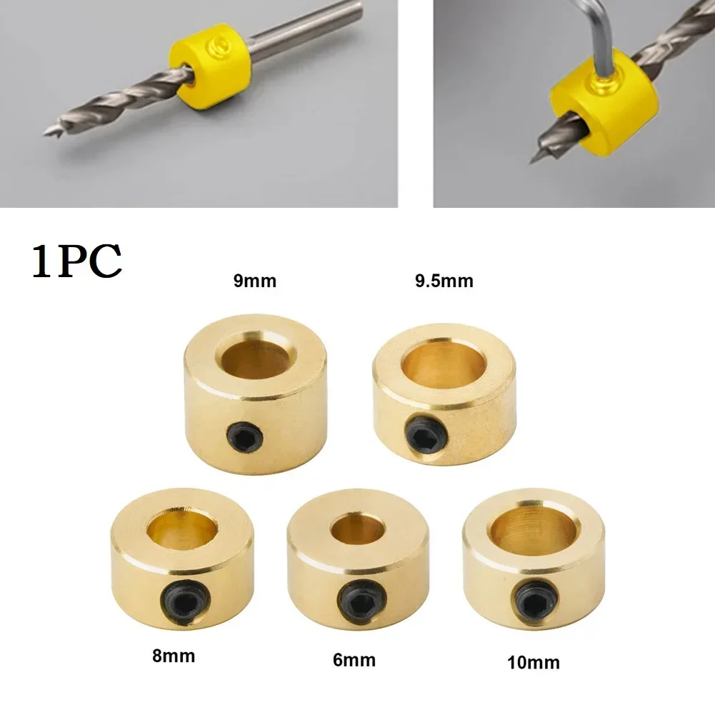 1pcs 6/8/9/9.5/10mm Wood Drill Bit Locator Stop Ring Drill Limiter Brass Depth Stop Collars Positioner Woodworking Tools
1pcs 6/8/9/9.5/10mm Wood Drill Bit Locator Stop Ring Drill Limiter Brass Depth Stop Collars Positioner Woodworking Tools