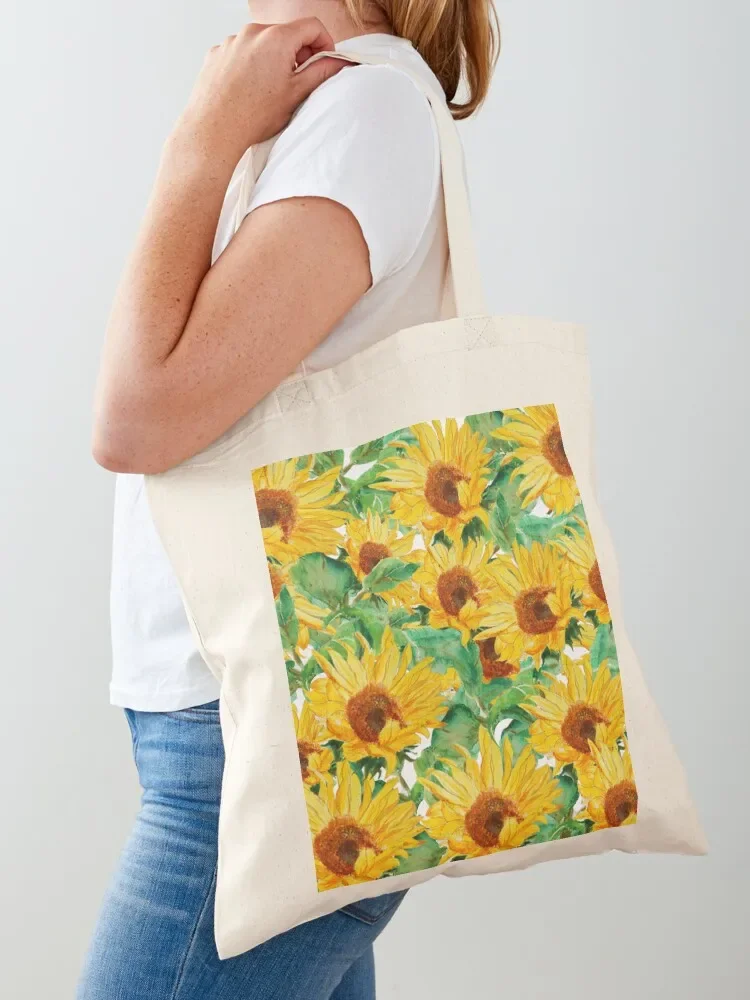 bright yellow sunflower watercolor pattern Tote Bag women bag shopper bag woman tote Cloth bags
bright yellow sunflower watercolor pattern Tote Bag women bag shopper bag woman tote Cloth bags