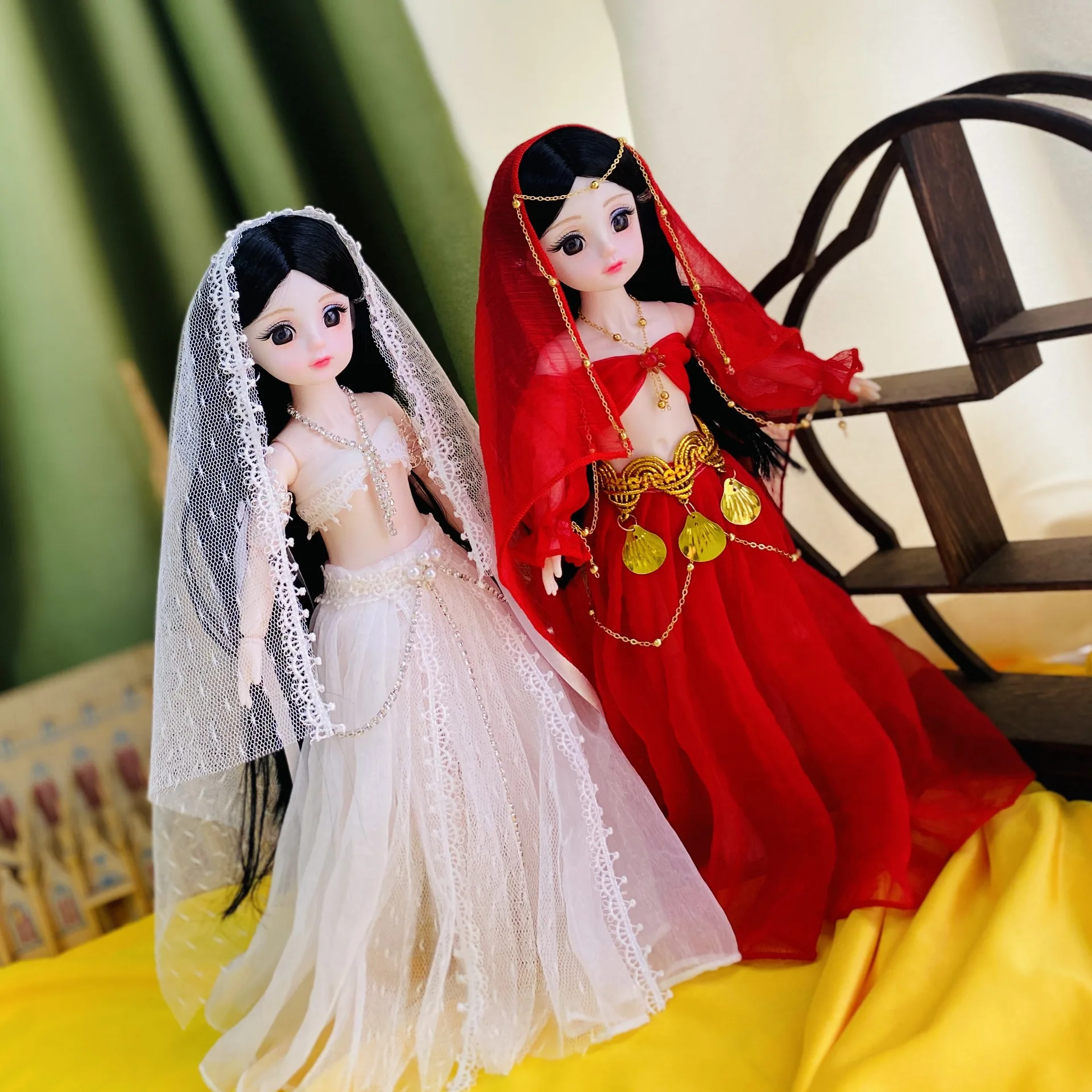 30cm Bring Clothes Doll Toy Joints Can Be Moved Ancient Style Dress Up Doll Clothe Toy Girl Princess Doll Kids Birthday Gift Toy
30cm Bring Clothes Doll Toy Joints Can Be Moved Ancient Style Dress Up Doll Clothe Toy Girl Princess Doll Kids Birthday Gift Toy