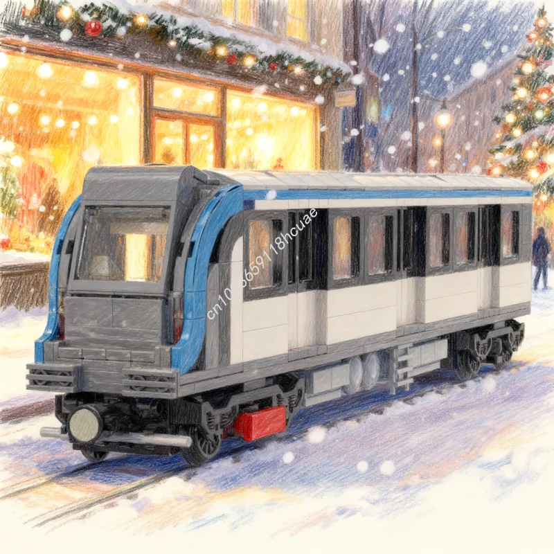 546pcs MOC Sydney Metro End Car City Trains Model Building Blocks Architecture Toys Education Idea Christmas Gift Brick Birthday
546pcs MOC Sydney Metro End Car City Trains Model Building Blocks Architecture Toys Education Idea Christmas Gift Brick Birthday