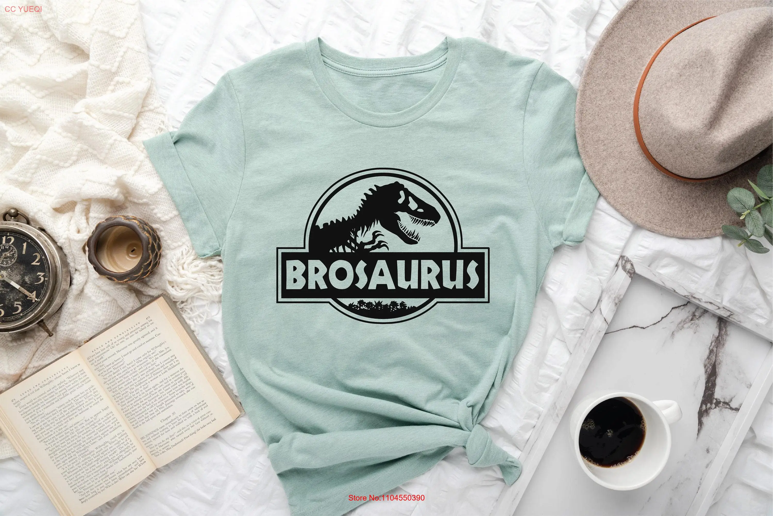 Футболка Brosaurus Bro Saurus Brother Dinosaur на день рождения, новая семья с длинными или короткими рукавами
Футболка Brosaurus Bro Saurus Brother Dinosaur на день рождения, новая семья с длинными или короткими рукавами