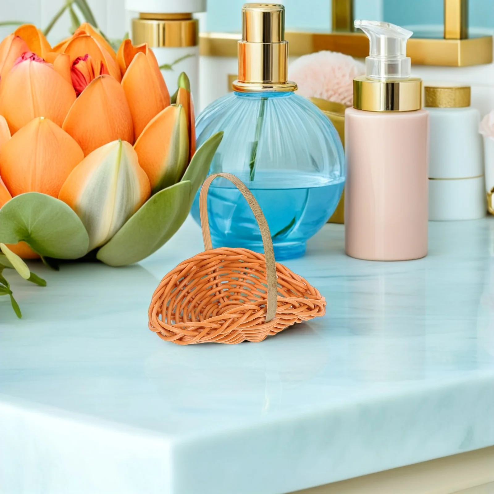 8Pcs Mini Imitation Rattan Woven Baskets Shell Style Tiny Baskets Fairy Garden Wedding Decoration 
8Pcs Mini Imitation Rattan Woven Baskets Shell Style Tiny Baskets Fairy Garden Wedding Decoration