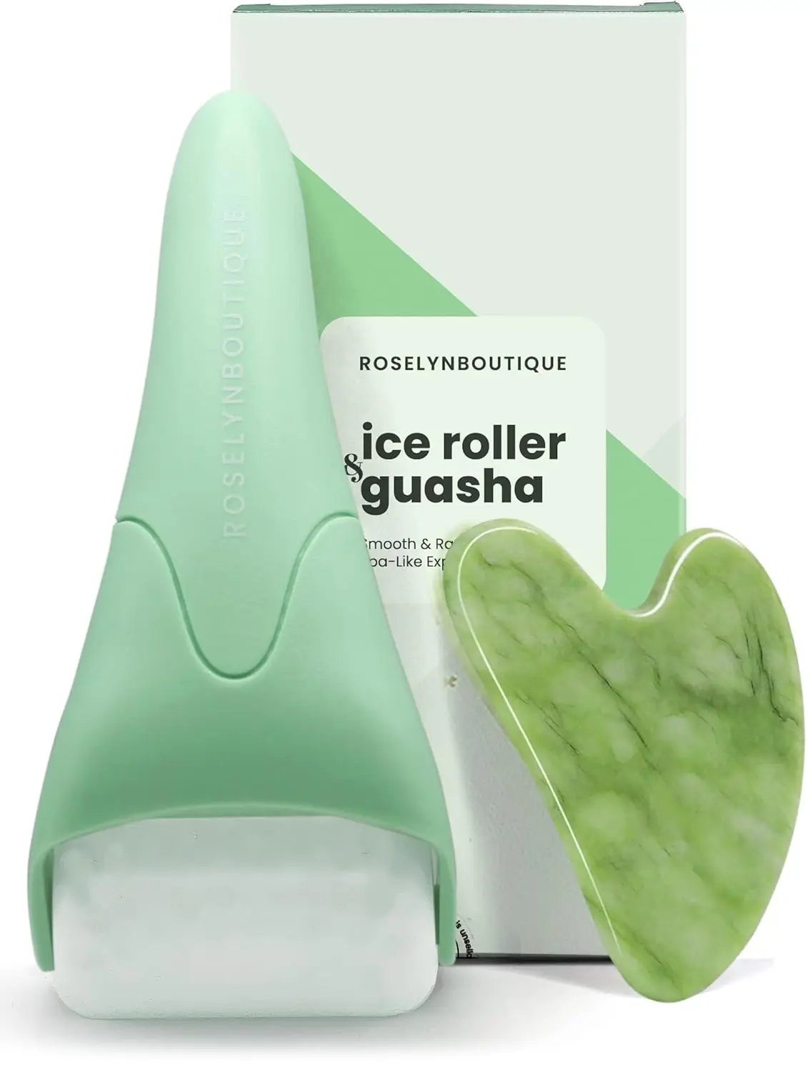 Ice Roller for Face & Gua Sha Facial Tools - Reduce Wrinkles, Fine Lines & Puffiness - Skincare Massager for Men Women
Ice Roller for Face & Gua Sha Facial Tools - Reduce Wrinkles, Fine Lines & Puffiness - Skincare Massager for Men Women
