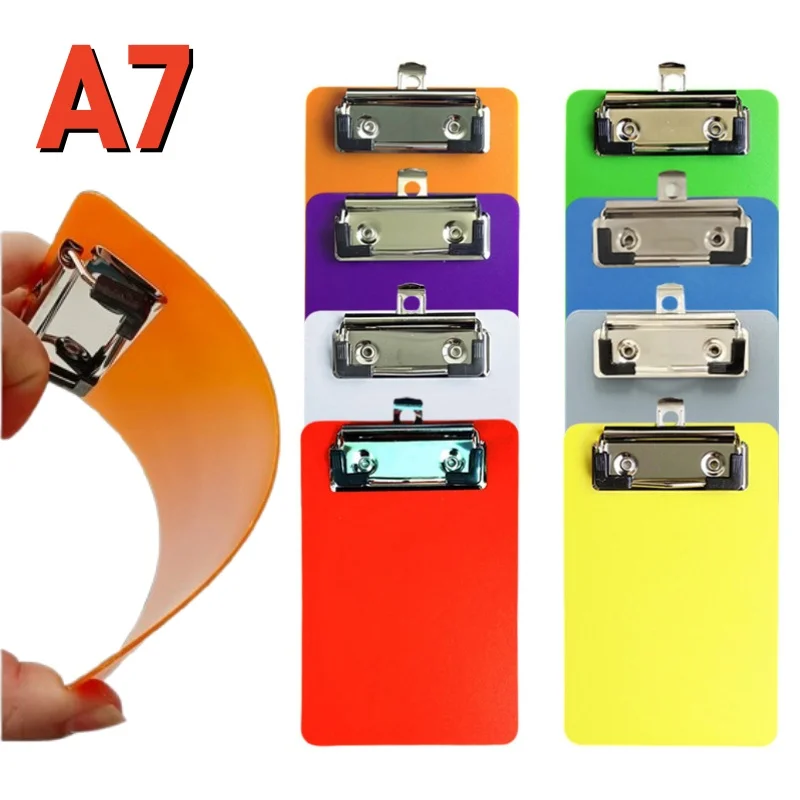 Portable Multi-Function Clipboard Organize Mini Plastic Note Holder Home Office School Document Stationery Clip Small Bill Board
Portable Multi-Function Clipboard Organize Mini Plastic Note Holder Home Office School Document Stationery Clip Small Bill Board