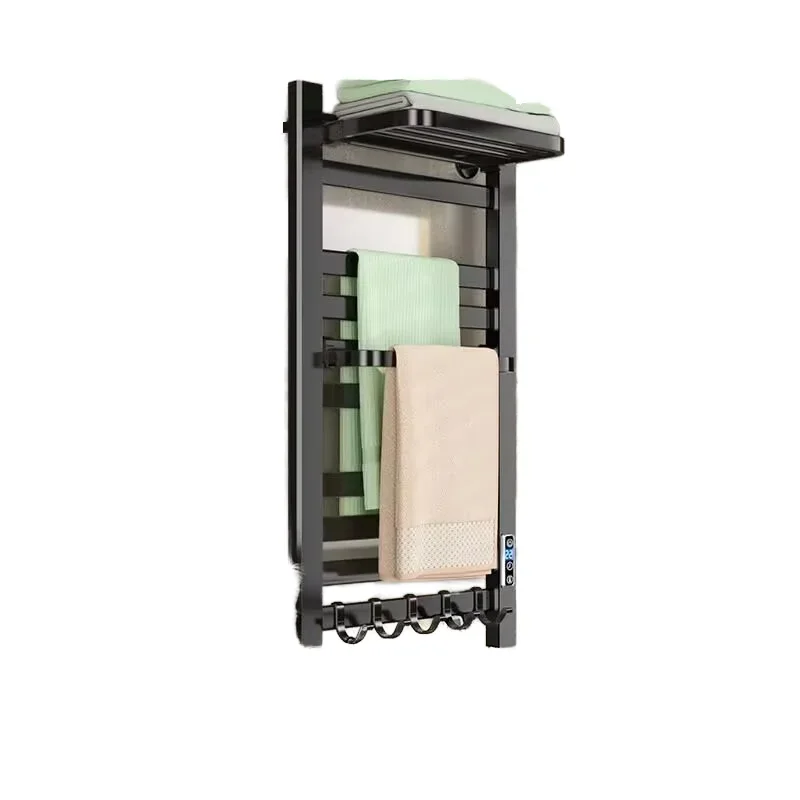 Space Aluminum Intelligent Towel Heating Rack Wall-Mounted Bathroom Accessory with Timer Dryer and Heater for Hotels and Homes
Space Aluminum Intelligent Towel Heating Rack Wall-Mounted Bathroom Accessory with Timer Dryer and Heater for Hotels and Homes