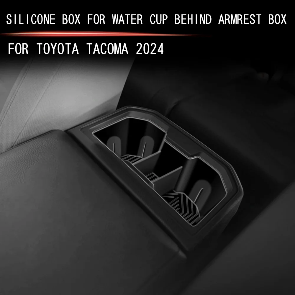 Suitable for 24 Toyota TACOMA Silicone box for central control water cup, dedicated to this car
Suitable for 24 Toyota TACOMA Silicone box for central control water cup, dedicated to this car