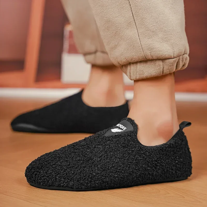 2025New Winter Cotton Shoes Men Indoor Warm Slip on Lightweight Slipper Women Plush Home Cotton Loafers Unisex Winter Warm Shoes
2025New Winter Cotton Shoes Men Indoor Warm Slip on Lightweight Slipper Women Plush Home Cotton Loafers Unisex Winter Warm Shoes