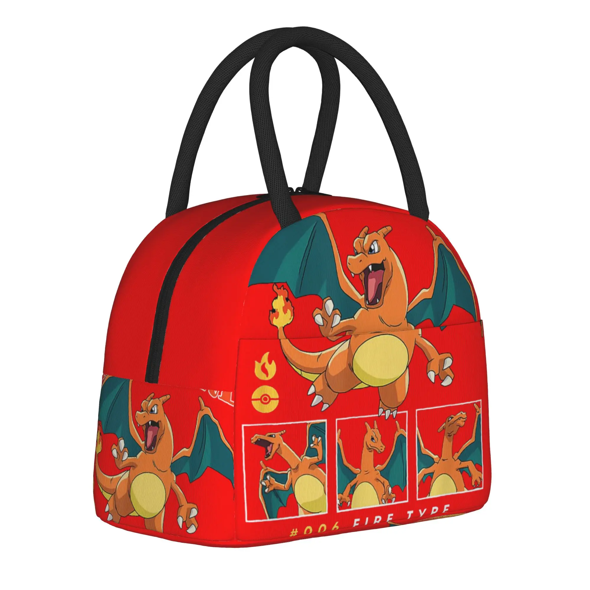 Pokemon Charizard Multiple Poses Insulated Lunch Bags Large Reusable Cooler Bag Tote Lunch Box Work Travel Girl Boy
Pokemon Charizard Multiple Poses Insulated Lunch Bags Large Reusable Cooler Bag Tote Lunch Box Work Travel Girl Boy