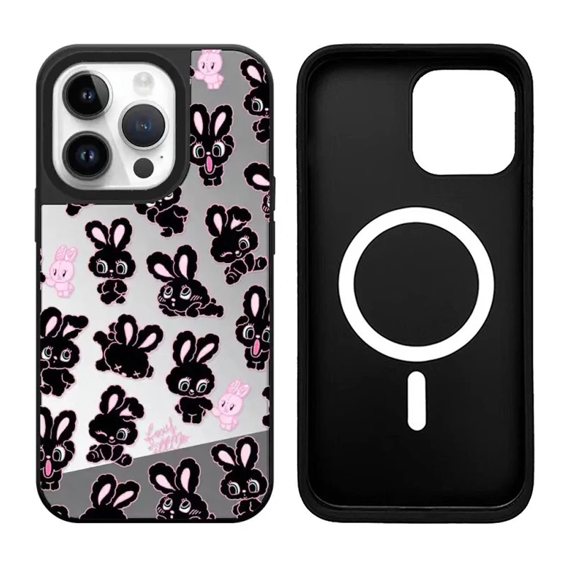Rabbit Girl iPhone 11 12 13 14 15 Pro Max Mirror Surface MagSafe Case Cover Shell
Rabbit Girl iPhone 11 12 13 14 15 Pro Max Mirror Surface MagSafe Case Cover Shell