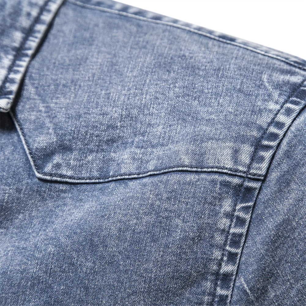 2024 Autumn/Winter New European Men's Denim Quality Heavy Duty Washed And Used Shirt For Men
2024 Autumn/Winter New European Men's Denim Quality Heavy Duty Washed And Used Shirt For Men