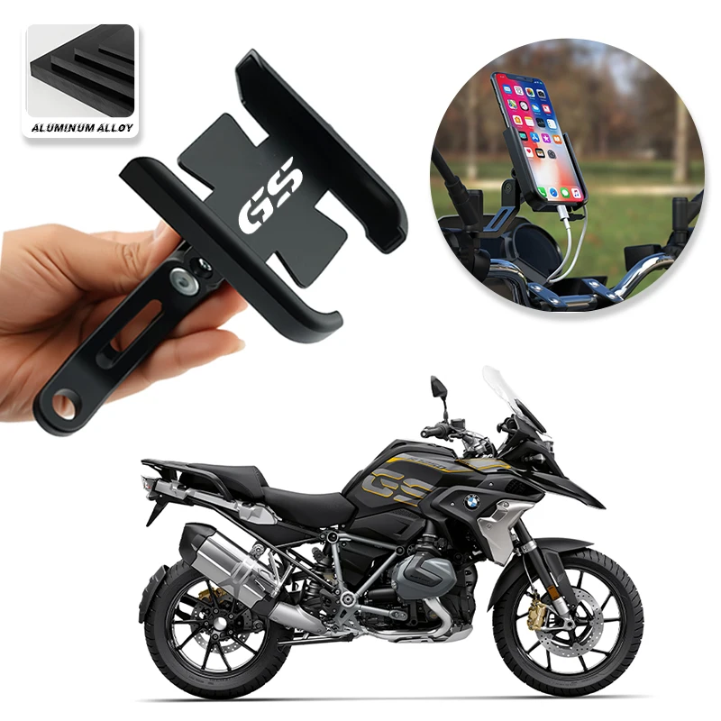 Motorcycle Phone Holder 360° Rotation Aluminum Alloy Bracket Handlebar Mount For GS C650GT F750GS F850GS F800R F900R GS F900XR
Motorcycle Phone Holder 360° Rotation Aluminum Alloy Bracket Handlebar Mount For GS C650GT F750GS F850GS F800R F900R GS F900XR