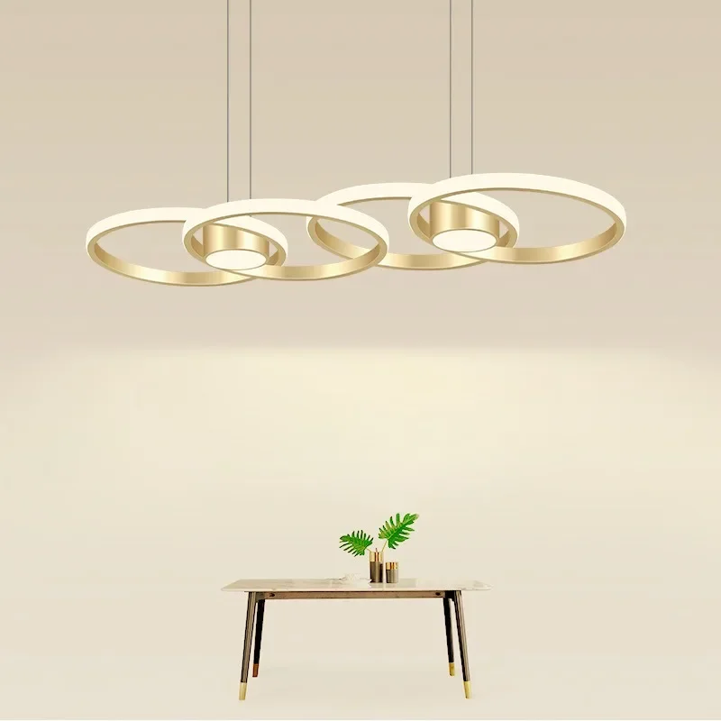Nordic Modern Simple Restaurant Home Dining Table Bar Table Gold Aluminum Chandelier
Nordic Modern Simple Restaurant Home Dining Table Bar Table Gold Aluminum Chandelier