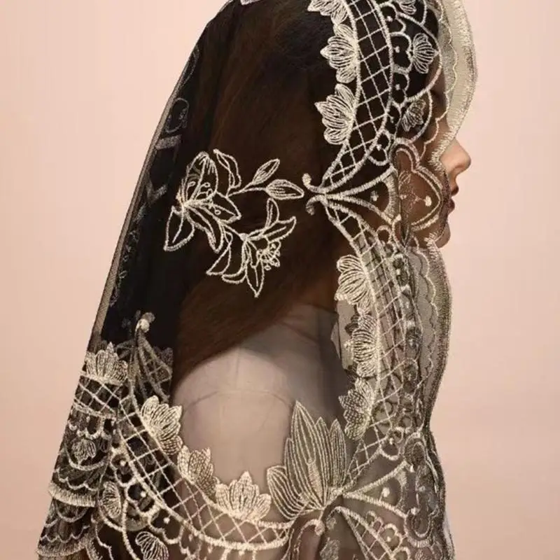 Elegant Lace Scarf Comfortable Head Cover Strong Polyester Material For Spiritual Moment Or Travel Y08E
Elegant Lace Scarf Comfortable Head Cover Strong Polyester Material For Spiritual Moment Or Travel Y08E