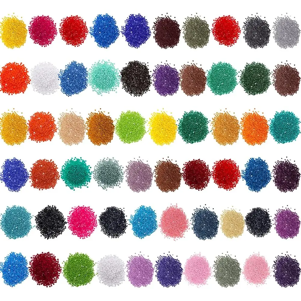 60000 Pcs 60 Color Rhinestones Diamond Painting Beads Flat Bottom Round Resin Beads Art Replacement Diamonds for DIY Craft Di
60000 Pcs 60 Color Rhinestones Diamond Painting Beads Flat Bottom Round Resin Beads Art Replacement Diamonds for DIY Craft Di
