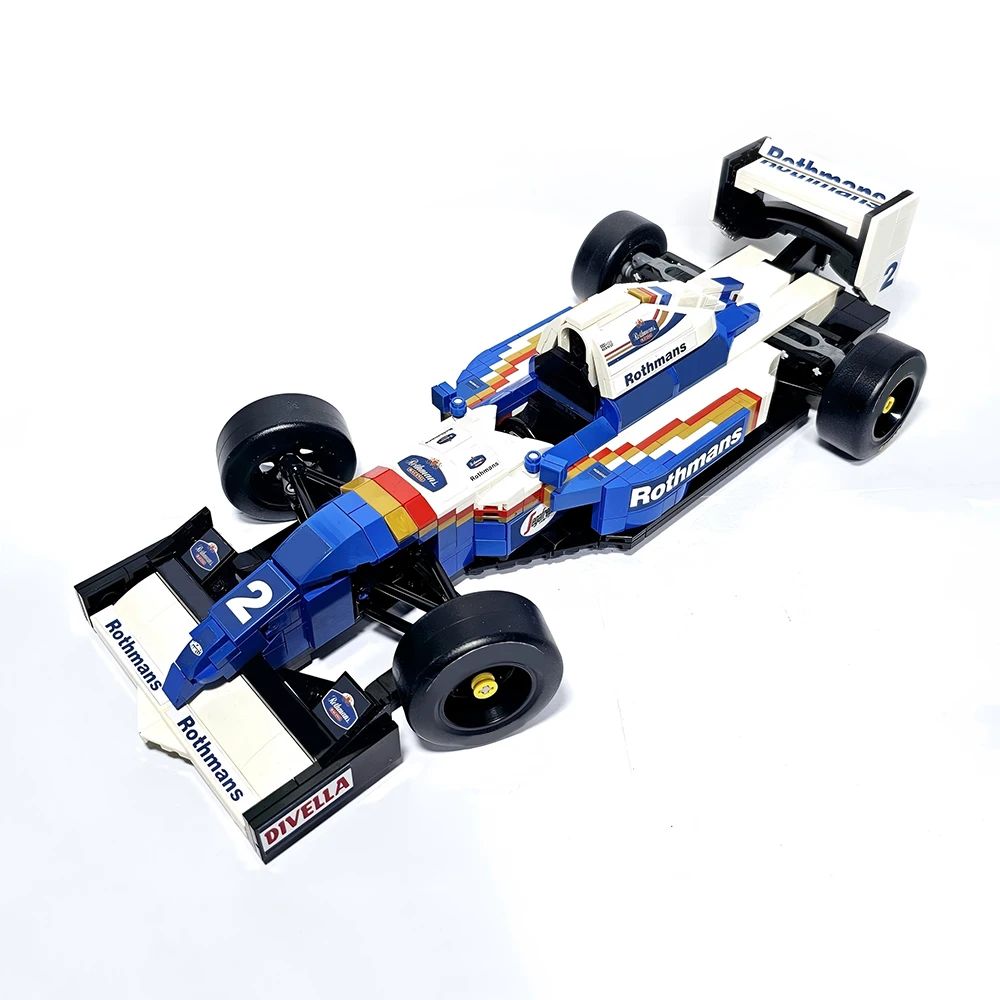 904PCS MOC Speed Series 1994 Grand Prix FW16 Racing Car Model Building Blocks DIY Car Assembly Toy Adult Collectible Gift Set
904PCS MOC Speed Series 1994 Grand Prix FW16 Racing Car Model Building Blocks DIY Car Assembly Toy Adult Collectible Gift Set