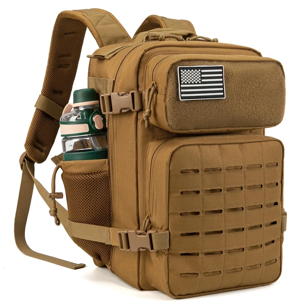 25L Tactical Backpack Outdoor Bag for Fitness MOLLE Backpack GYM For Women/Men EDC Hiking Survival Rucksack Witch Bottle Holder
25L Tactical Backpack Outdoor Bag for Fitness MOLLE Backpack GYM For Women/Men EDC Hiking Survival Rucksack Witch Bottle Holder