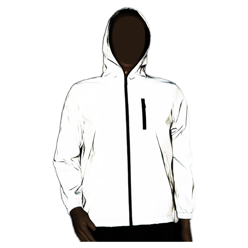 Noctilucent Full Reflective Jacket Men Women Harajuku Streetwear Mens Jackets Hooded Hip-hop Outwear Night Shiny Zipper Coats
Noctilucent Full Reflective Jacket Men Women Harajuku Streetwear Mens Jackets Hooded Hip-hop Outwear Night Shiny Zipper Coats