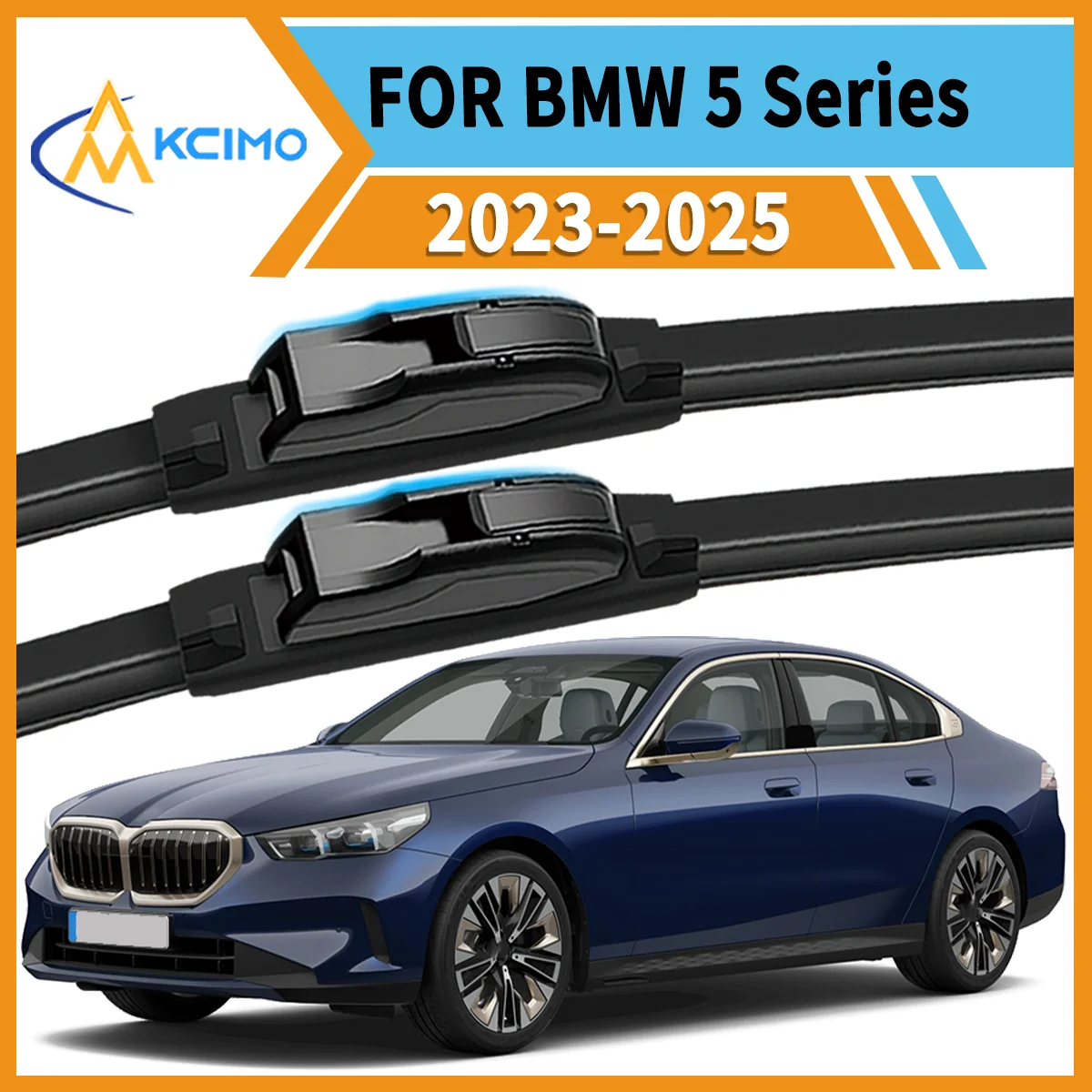 2PCS Premium Windshield Wipers for BMW 5 Series G60/G61 2023-2025 All-Season Performance Smudge-Free Clean Safe Driving
2PCS Premium Windshield Wipers for BMW 5 Series G60/G61 2023-2025 All-Season Performance Smudge-Free Clean Safe Driving