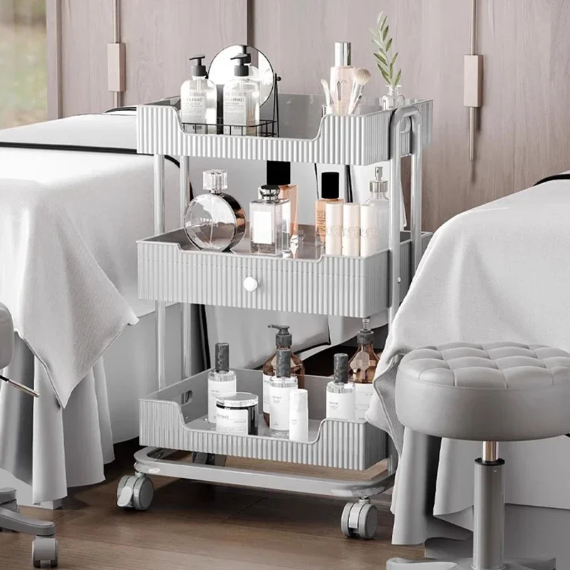 Multi-purpose Cart With Wheels Beauty Salon Tool Furniture Trolley Tray Cosmetic Helper Food Serving Storage Aesthetic Auxiliary
Multi-purpose Cart With Wheels Beauty Salon Tool Furniture Trolley Tray Cosmetic Helper Food Serving Storage Aesthetic Auxiliary