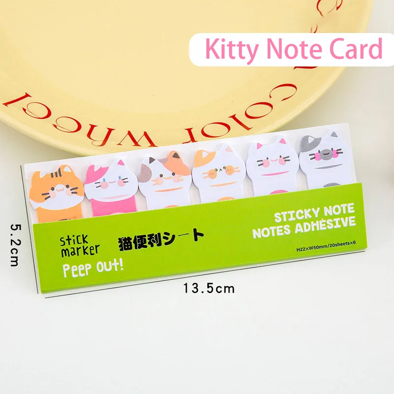 Cute Cartoon Cat Patterns Subject Classification Stickers Classroom Book Marking Memo Pad Office School Supplies
Cute Cartoon Cat Patterns Subject Classification Stickers Classroom Book Marking Memo Pad Office School Supplies