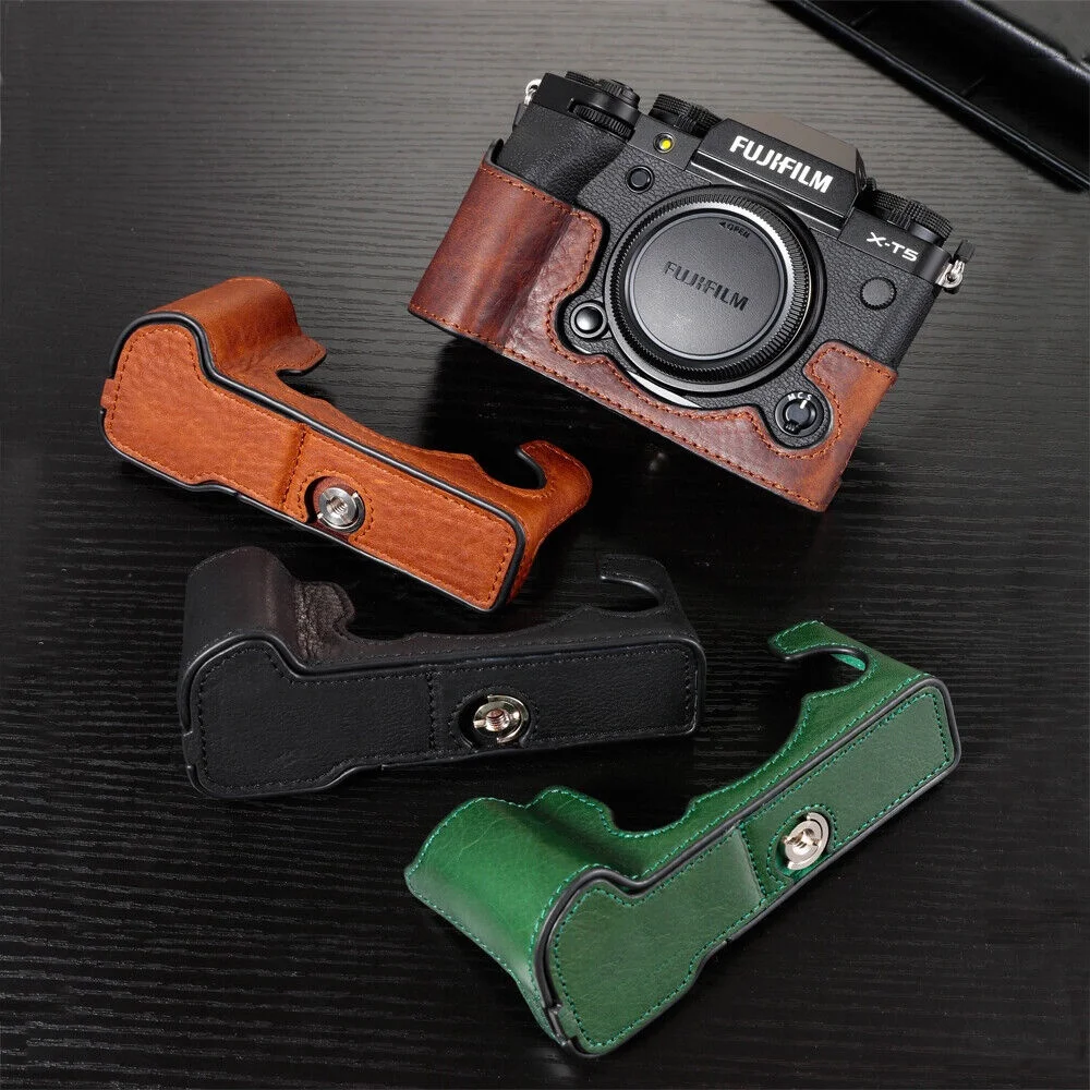 Fujifilm XT5 Genuine Leather Camera Bag Case Half Body Handmade Bag For Fujifilm XT5
Fujifilm XT5 Genuine Leather Camera Bag Case Half Body Handmade Bag For Fujifilm XT5