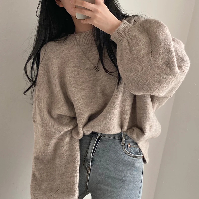 Lazy Style Oversize Femme Pullover Tops Office Lady Soft Long Sleeve Autumn 2023 OL Warm Chic Women Knitwear Sweaters Jumpers
Lazy Style Oversize Femme Pullover Tops Office Lady Soft Long Sleeve Autumn 2023 OL Warm Chic Women Knitwear Sweaters Jumpers