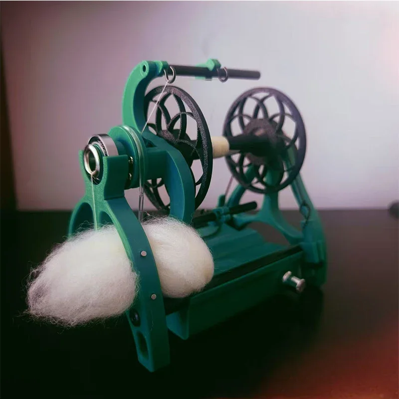 Portable Electric Spinning Wheel Mini Yarn Making Machine Adjustable Speed for Dog Hair Wool Cotton DIY Craft
Portable Electric Spinning Wheel Mini Yarn Making Machine Adjustable Speed for Dog Hair Wool Cotton DIY Craft
