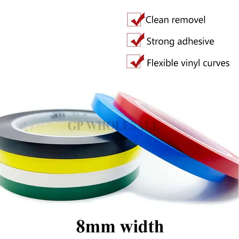 471 premium perfomance strong vinyl tape length 33M bundle set for Decoration, Masking YELLOW BLACK BLUE WHITE RED GREEN 8mm
471 premium perfomance strong vinyl tape length 33M bundle set for Decoration, Masking YELLOW BLACK BLUE WHITE RED GREEN 8mm
