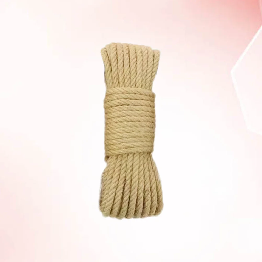 30M Diameter 12mm Rope Natural Thick Jute Rope Strong String Craft Twine for DIY Arts Crafts Christmas Gift Packing Floristry Bu
30M Diameter 12mm Rope Natural Thick Jute Rope Strong String Craft Twine for DIY Arts Crafts Christmas Gift Packing Floristry Bu