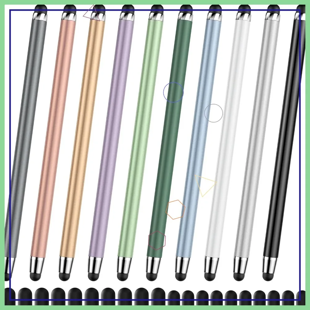 10 шт. стилусов для сенсорных экранов, высокая чувствительность и точность для планшетов iPhone/iPad/Android
10 шт. стилусов для сенсорных экранов, высокая чувствительность и точность для планшетов iPhone/iPad/Android