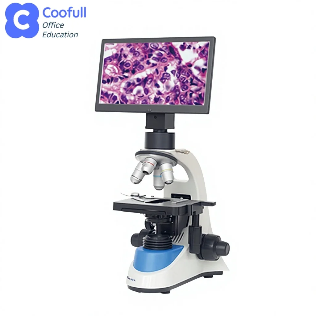 Digital Microscope 10in Display Screen Microscope for Research Education Clinical Use
Digital Microscope 10in Display Screen Microscope for Research Education Clinical Use
