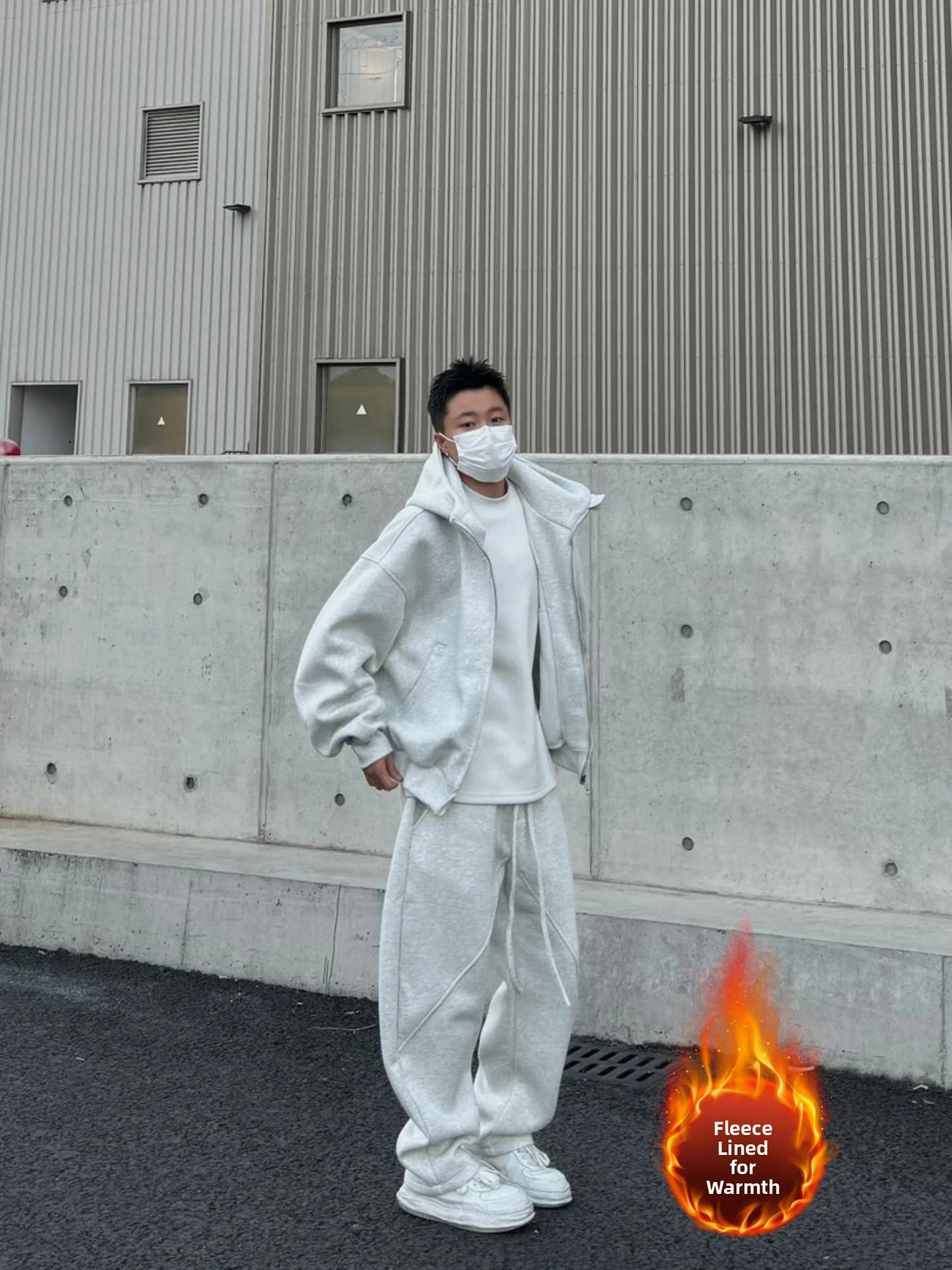 Осенний модный повседневный комплект, американский простой тяжелый открытый кардиган с капюшоном, толстовка, спортивные штаны, спортивная модная молодежная одежда из двух предметов
Осенний модный повседневный комплект, американский простой тяжелый открытый кардиган с капюшоном, толстовка, спортивные штаны, спортивная модная молодежная одежда из двух предметов