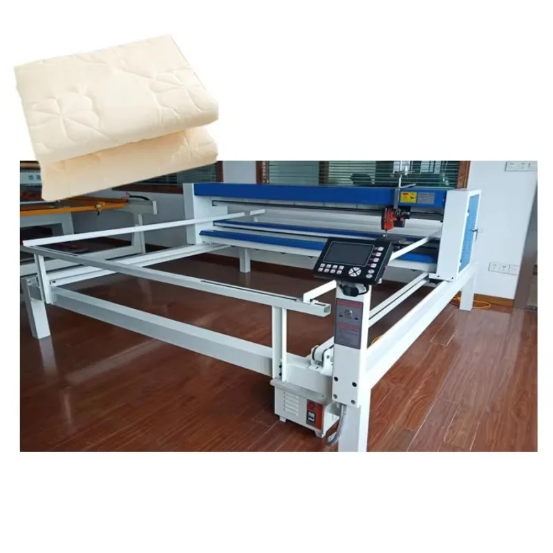 Automatic Long Arm Single Needle Quilt Embroidery Rolling Machine CNC Bedcover Sewing Mattress Quilting Making Machine Quilted
Automatic Long Arm Single Needle Quilt Embroidery Rolling Machine CNC Bedcover Sewing Mattress Quilting Making Machine Quilted