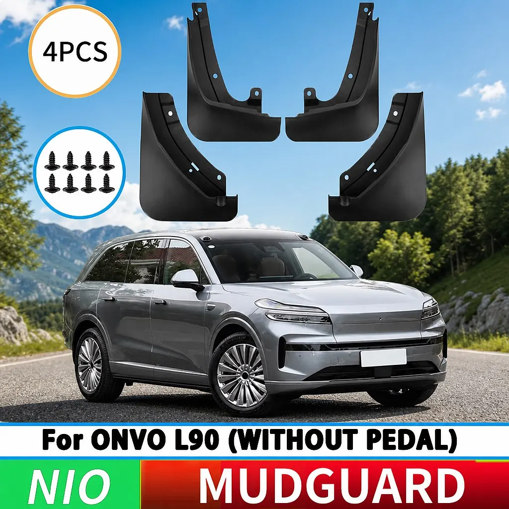 For NIO Onvo L90 2025 Mudguards Set 4pcs Front Rear Wheel Splash Guards Car Accessories
For NIO Onvo L90 2025 Mudguards Set 4pcs Front Rear Wheel Splash Guards Car Accessories