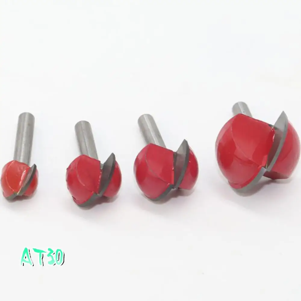 6Mm Shank Ball Nose End Mill Wood Router Bit Set Round Cove CNC Milling Cutter Radius Core Solid Carbide Woodworking-AT30
6Mm Shank Ball Nose End Mill Wood Router Bit Set Round Cove CNC Milling Cutter Radius Core Solid Carbide Woodworking-AT30