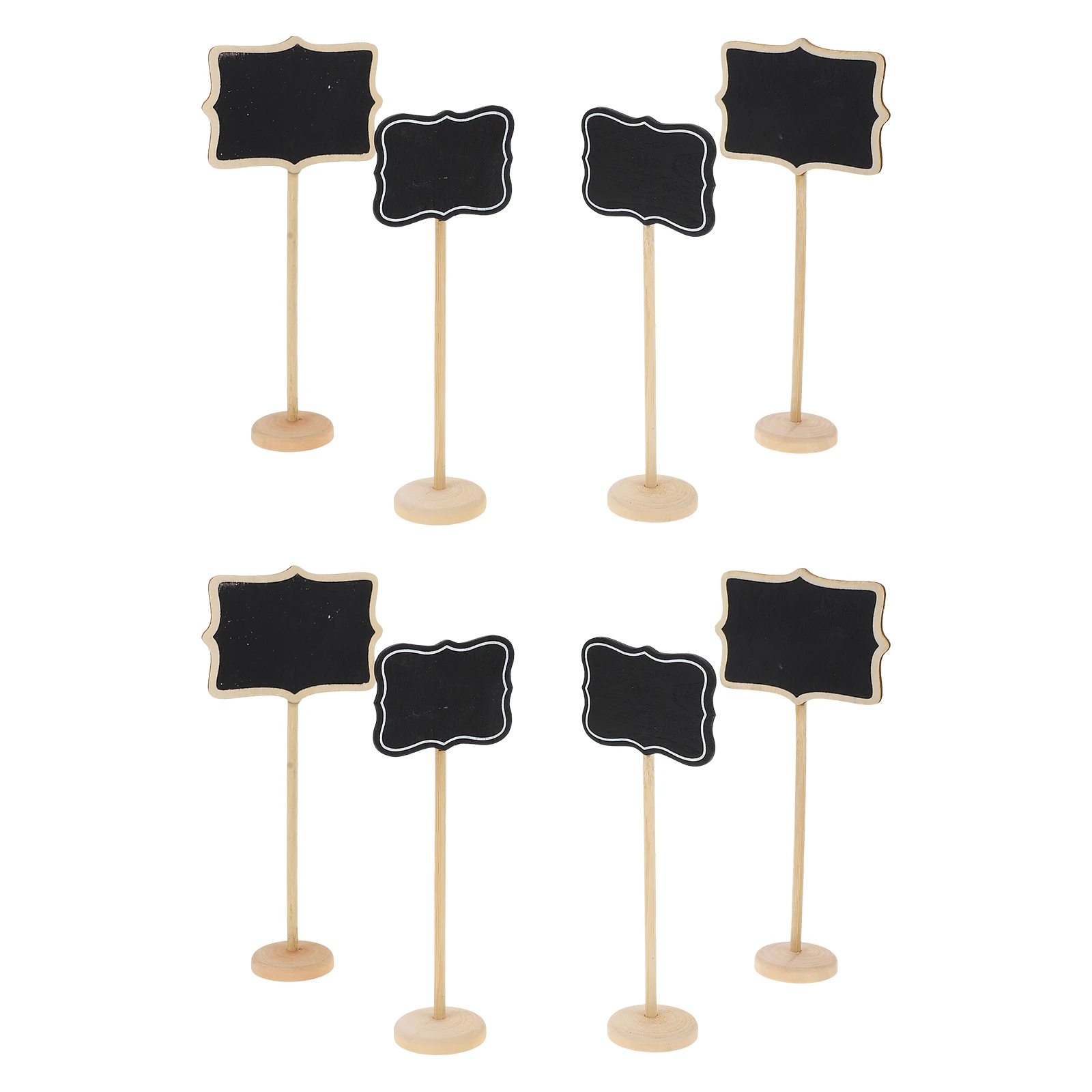 16Pcs Cartoon Mini Blackboards Birch Chalkboards Decorative Message Boards for Home Office Memo Writing 
16Pcs Cartoon Mini Blackboards Birch Chalkboards Decorative Message Boards for Home Office Memo Writing