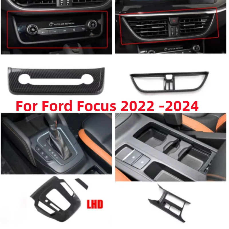LHD For Ford Focus 2022- 2024 ABS Carbon Fiber Style Interior Mouldings ABS Inner Door Armrest Window Lift Button Cover Trim
LHD For Ford Focus 2022- 2024 ABS Carbon Fiber Style Interior Mouldings ABS Inner Door Armrest Window Lift Button Cover Trim